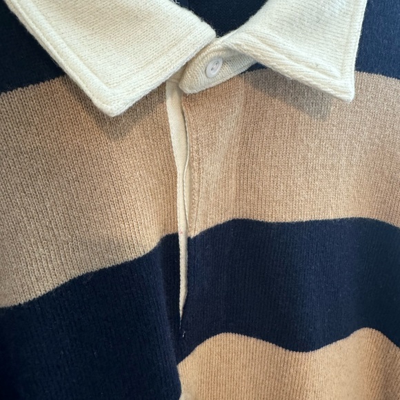 J. Crew Rugby Polo Sweater, Men’s XL, Wool - Picture 5 of 9